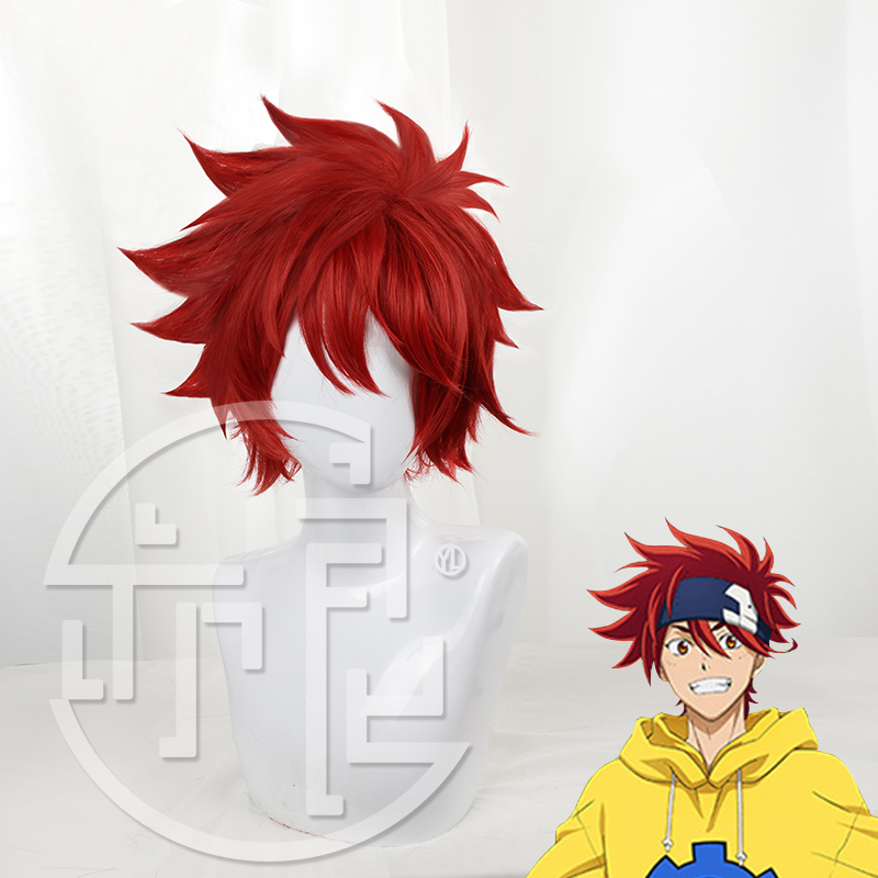 Anime Cosplay With Red Hair - Anime SK8 Vô Cực Reki Cosplay