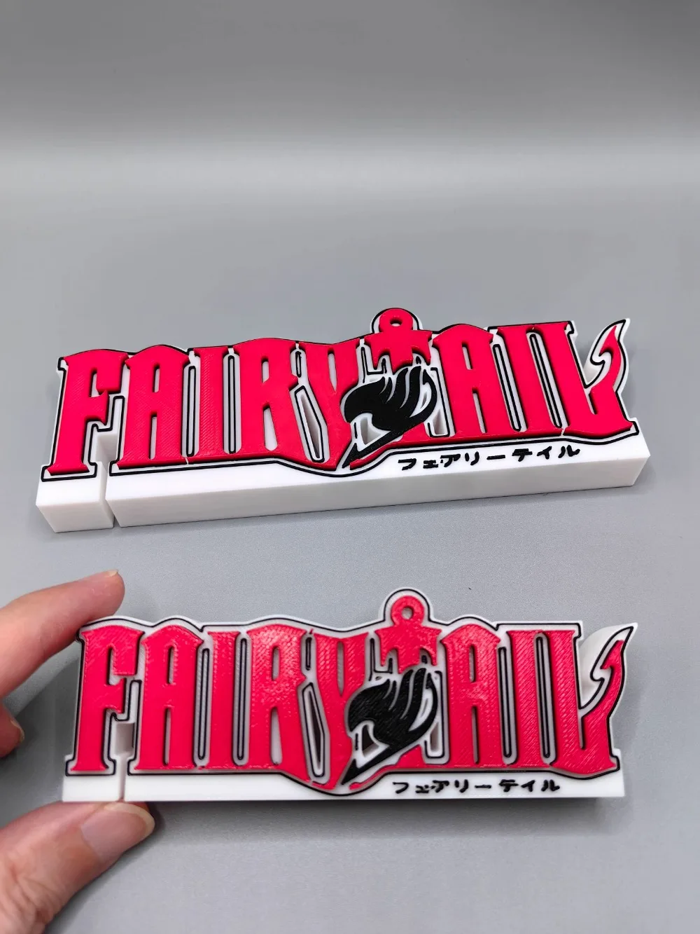 Anime Cosplay Title - Anime Fairy Tail 3D Printed Model