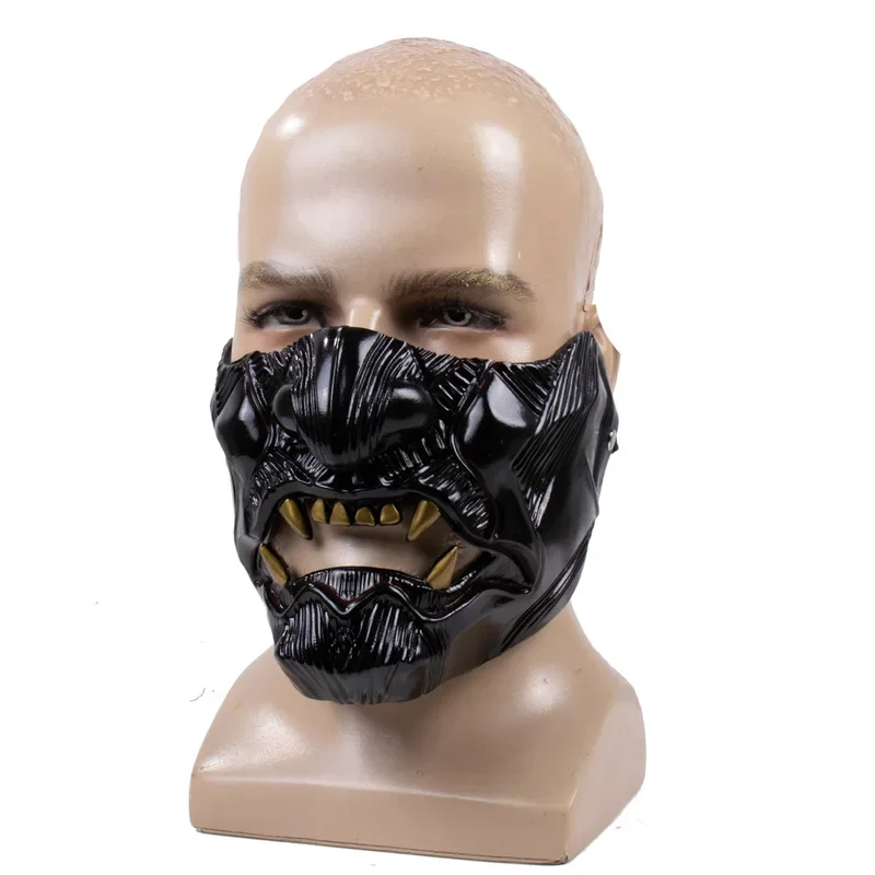 Anime Cosplay Face - 2026 Game Ghost of Tsushima mask