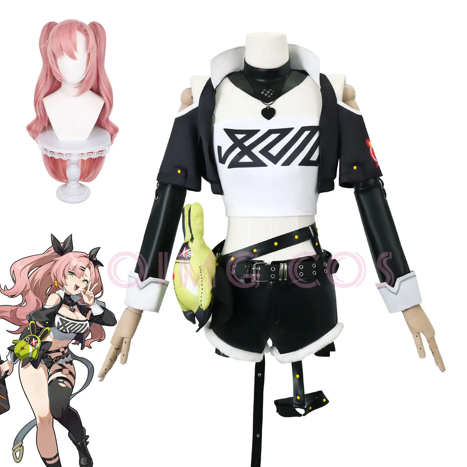 Anime Cosplay Wig - Nicole Demara Zenless Zone Zero Cosplay