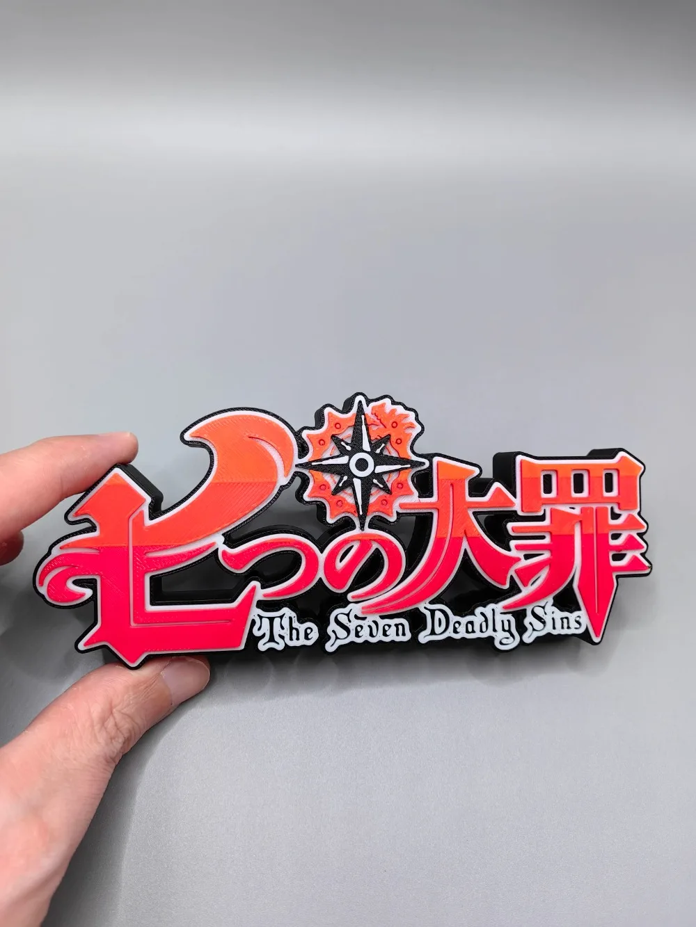 Anime Cosplay Title - Anime The Seven Deadly Sins 3D