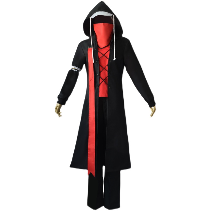 Anime Cosplay Face - Arknights Rhodes Island Avenger Cosplay Costume