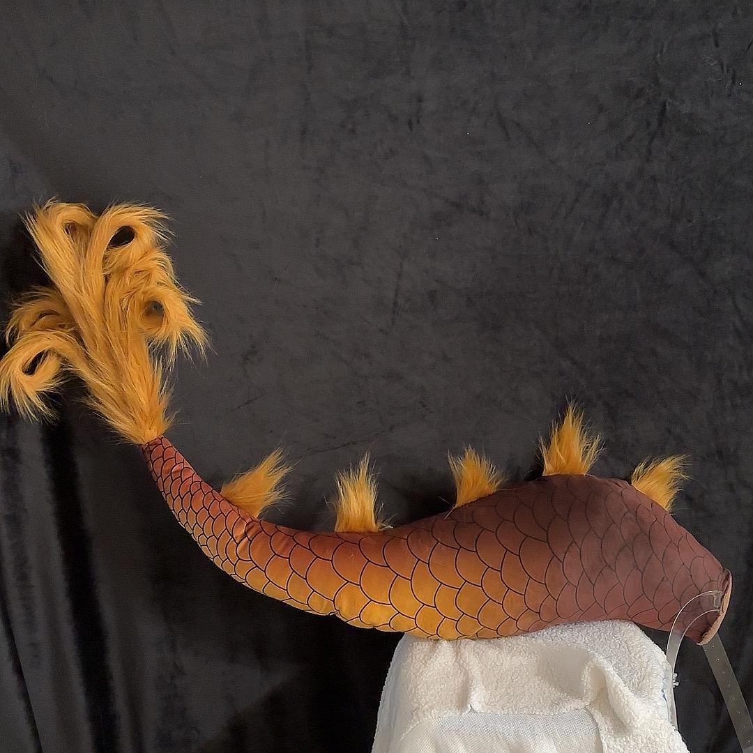 Anime Cosplay Title - Title: Genshin Impact Zhongli Morax Dragon