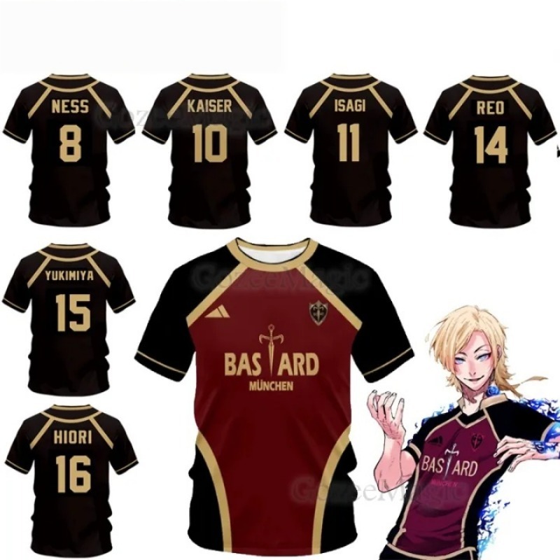 Quick Anime Cosplay - Men's Quick-Dry Breathable 3D Print Sports