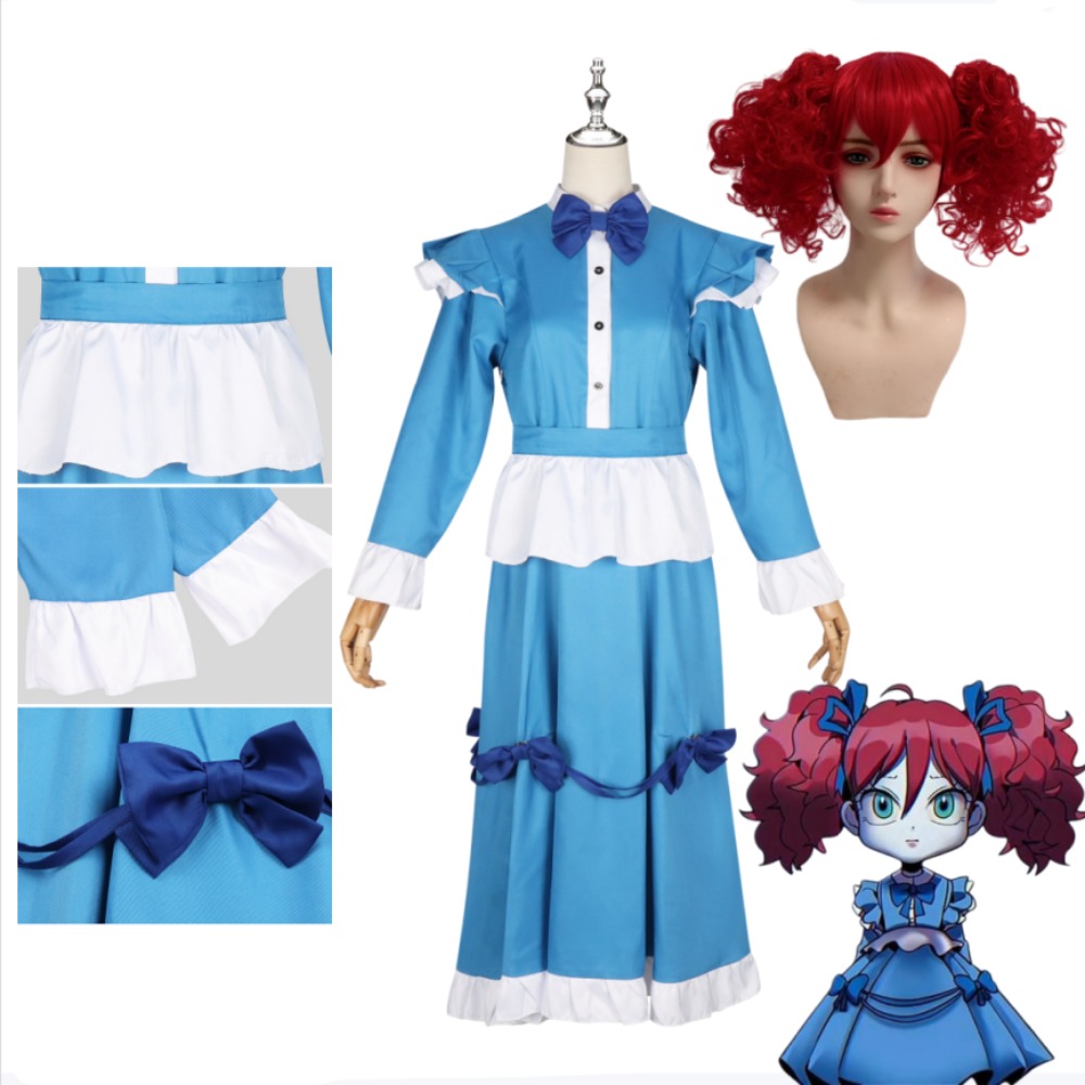 Poppy Red Hair Cosplay Costume - đánh giá và giá Anime Cosplay With Red Hair