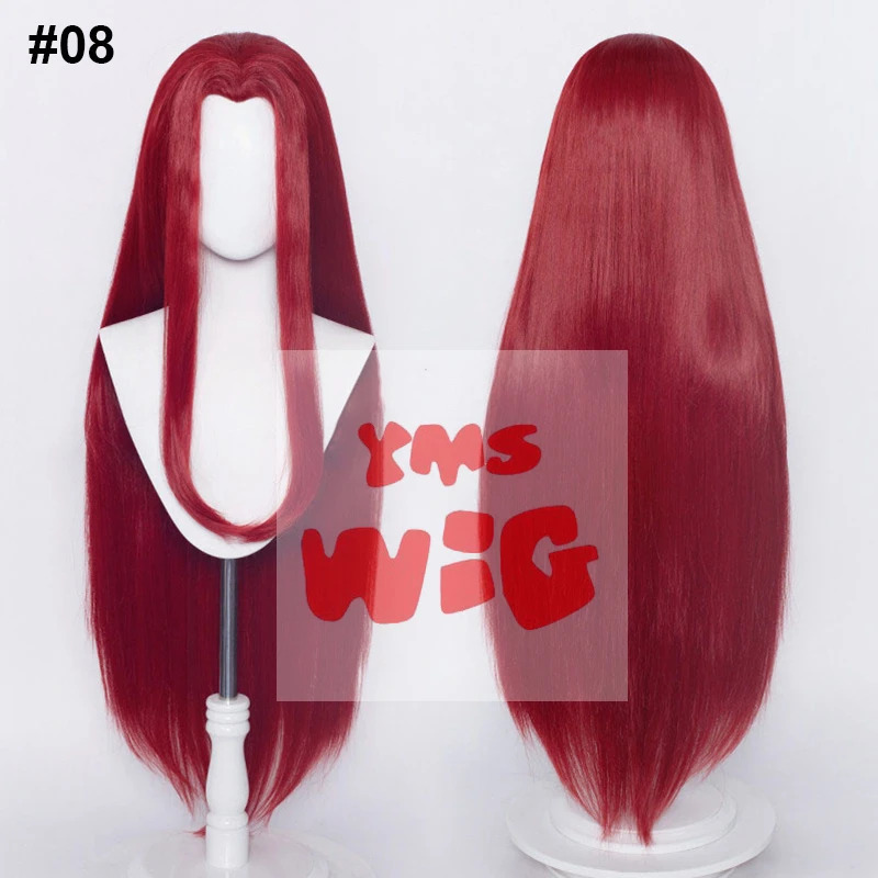 CyYMS WIG Synthetic Hair 100cm - đánh giá và giá Anime Cosplay With Red Hair