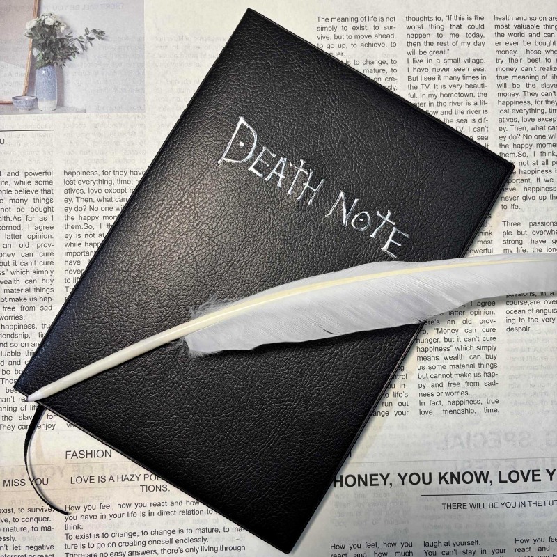 New Collectable Death Note Not - đánh giá và giá Death Note Replica