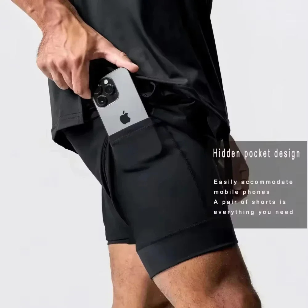 Akaza Men's 2-in-1 Shorts cott - đánh giá và giá Quick Anime Cosplay