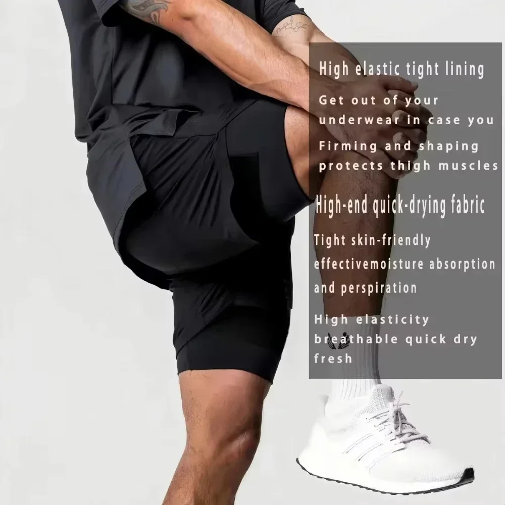 Akaza Men's 2-in-1 Shorts cott - đánh giá và giá Quick Anime Cosplay
