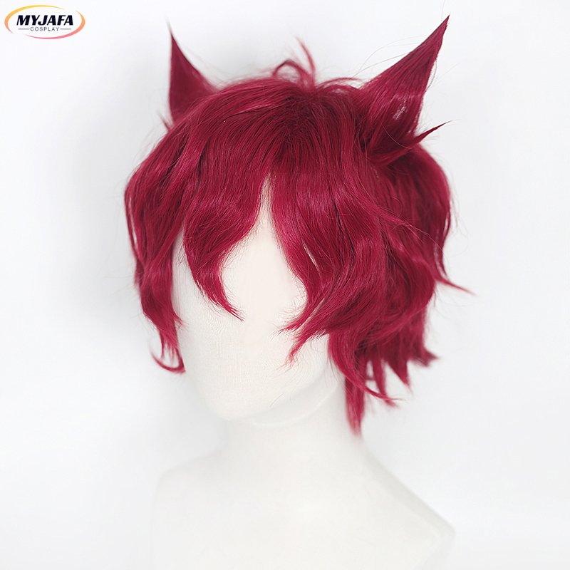Sett Cosplay Wig Game LOL Hear - đánh giá và giá Anime Cosplay With Red Hair