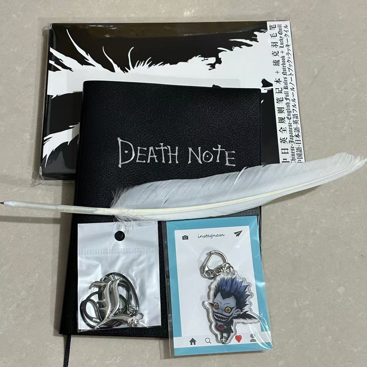 Death Note Cosplay Notebook An - đánh giá và giá Death Note Replica