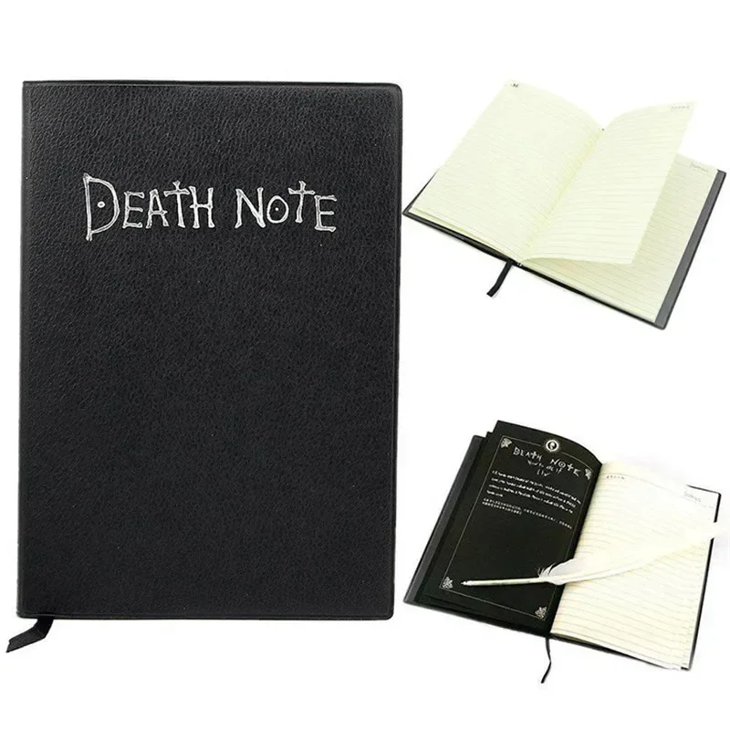 A5 Anime Death Note Notebook S - đánh giá và giá Death Note Replica