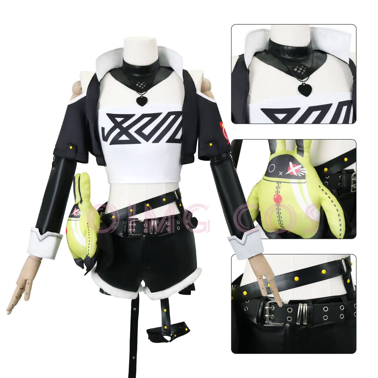 Nicole Demara Zenless Zone Zer - đánh giá và giá Anime Cosplay Wig