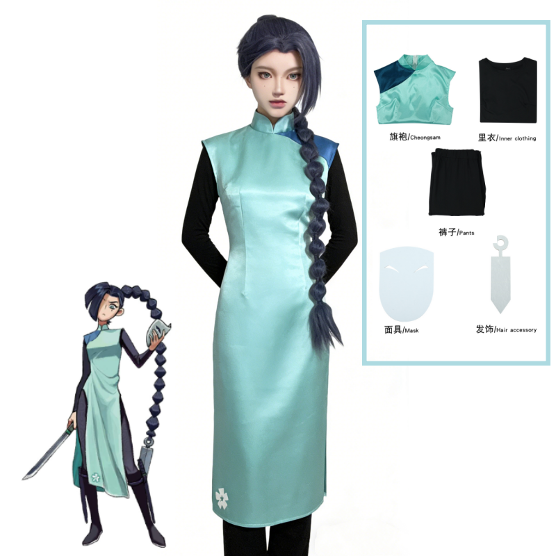 Anime Assassin Seven Scissor S - đánh giá và giá Anime Cosplay Wig