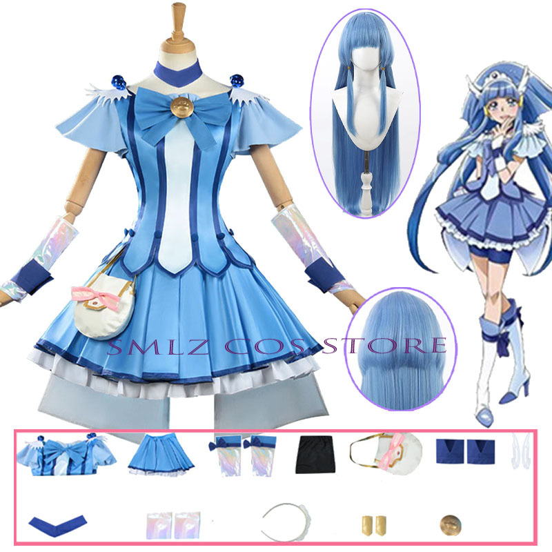 Cure Beauty Cosplay Anime Smil - đánh giá và giá Anime Cosplay Wig