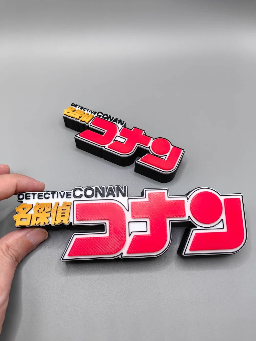 Anime Conan Title 3D Logo Mode - đánh giá và giá Anime Cosplay Title