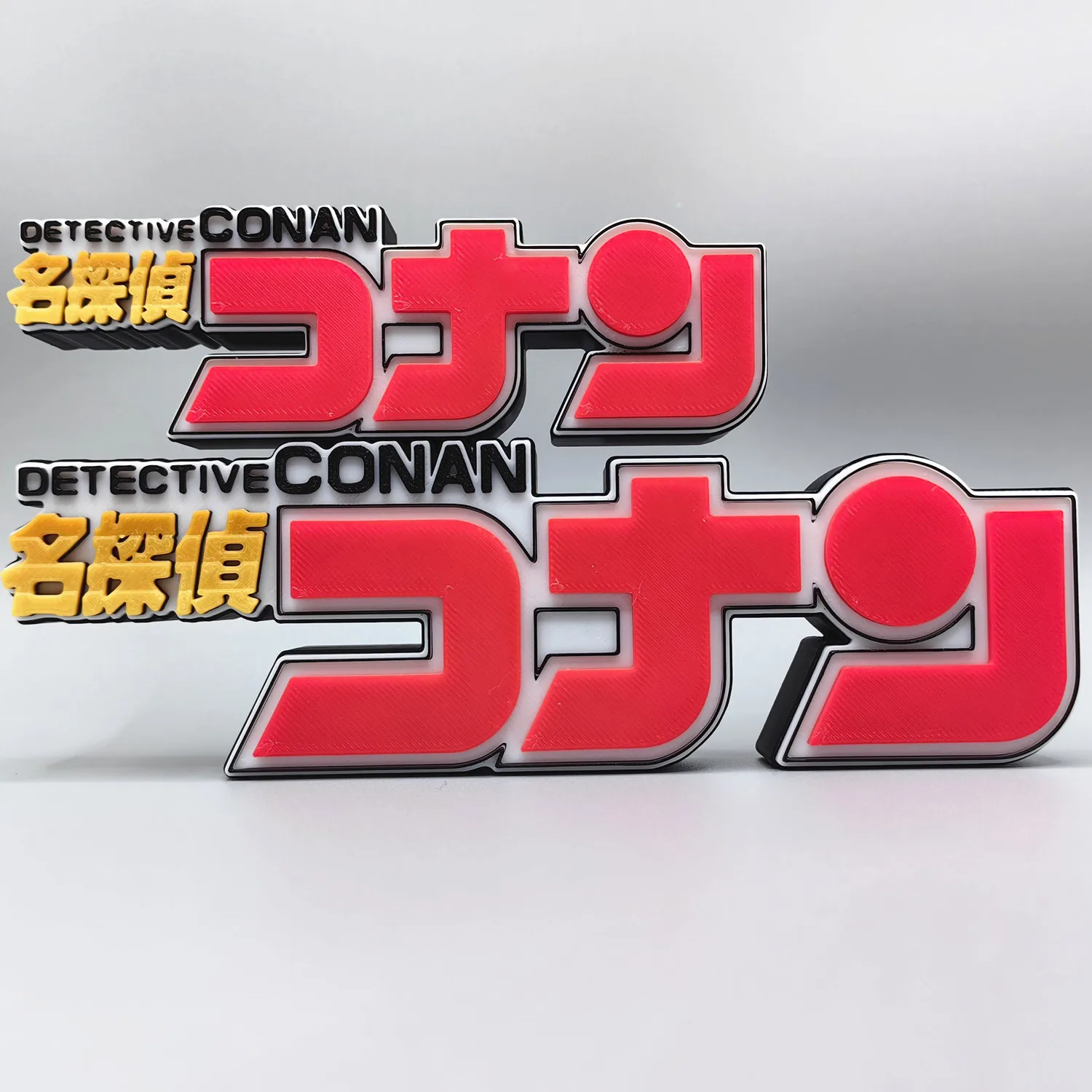 Anime Conan Title 3D Logo Mode - đánh giá và giá Anime Cosplay Title