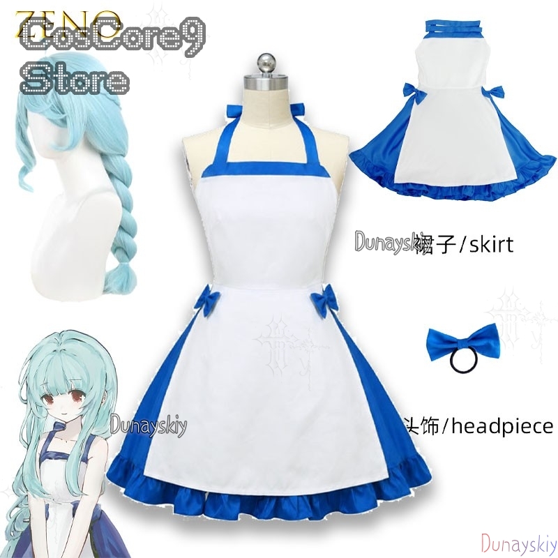 Blue Character Dress Zeno Summ - đánh giá và giá Zenos Anime Cosplay
