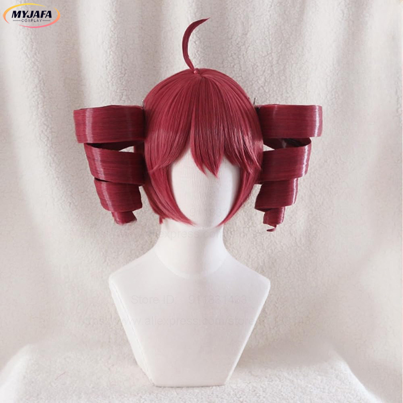 Anime Kasane Teto Cosplay Wig  - đánh giá và giá Anime Cosplay With Red Hair
