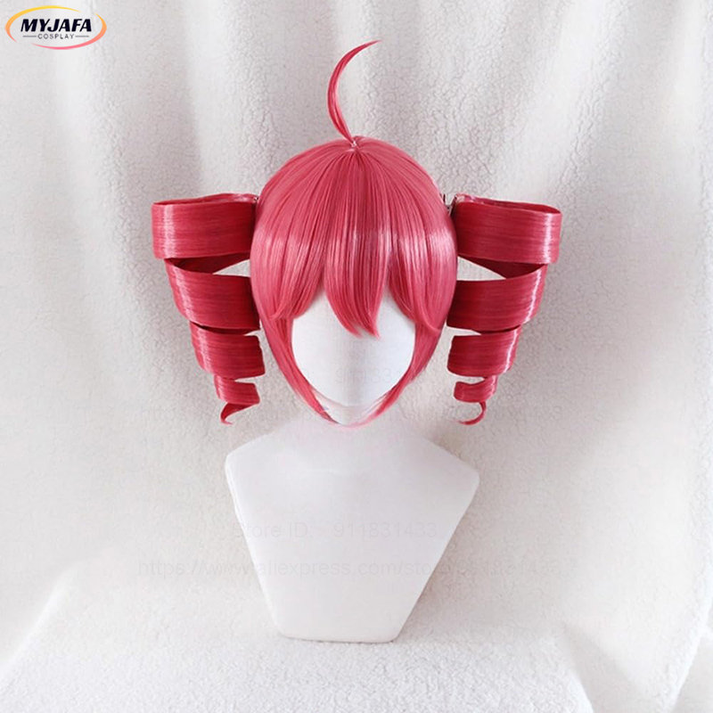 Anime Kasane Teto Cosplay Wig  - đánh giá và giá Anime Cosplay With Red Hair