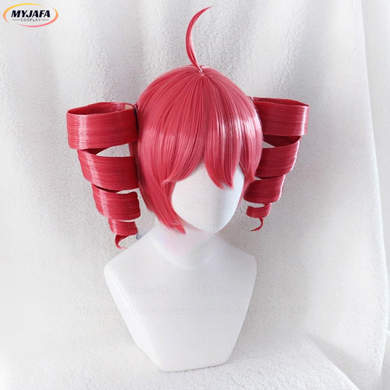 Anime Kasane Teto Cosplay Wig  - đánh giá và giá Anime Cosplay With Red Hair