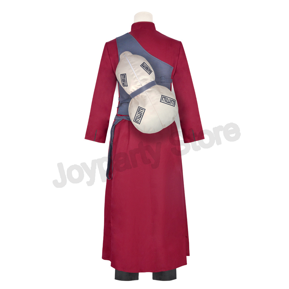 Gaara Cosplay Costume Sand Fiv - đánh giá và giá Anime Cosplay With Red Hair